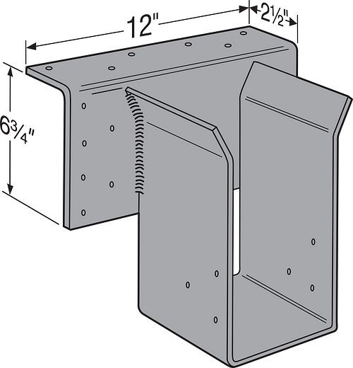 HGLT5 Glulam Beam Hanger