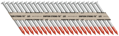 N16HDGPT500 (16d x 2-1/2") 33° Collated Structural-Connector Nail (500ct)