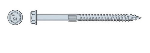 SDS25800-R50 Heavy-Duty Connector Screw (Carton of 50pcs)