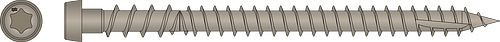 DCU234GR01R350 Deck-Drive DCU Composite Screws, 6-lobe Drive (350pc Pack) Gray01