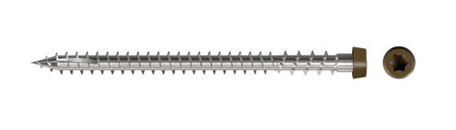 DCU234S316BR01 Deck-Drive Collated Composite Decking Screws (Carton of 1000pcs) Brown01