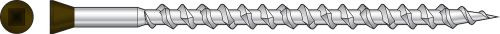 DTH212S305BR01 Quik Drive Brown01 Trim-Head Collated SS Decking Screws-Sharp Point (Carton of 1000pcs)