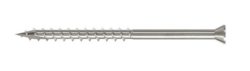 S07250FB1 Trim-Head Wood Screw, Square Drive (1 LB Pack)
