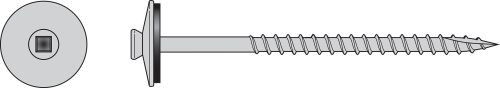 S07C162XOM Trim-Head Screw with EPDM Sealing Washer (Carton of 1000pcs)