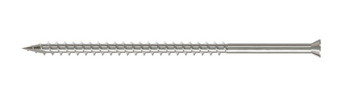 S09400FBB Trim-Head Wood Screw, Square Drive (Carton of 1000pcs)