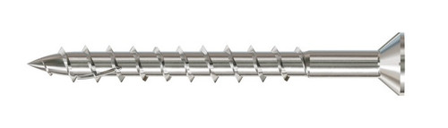 S10200WP5 Deck-Drive DWP Wood SS Screw, Flat Head (5LB Pack)