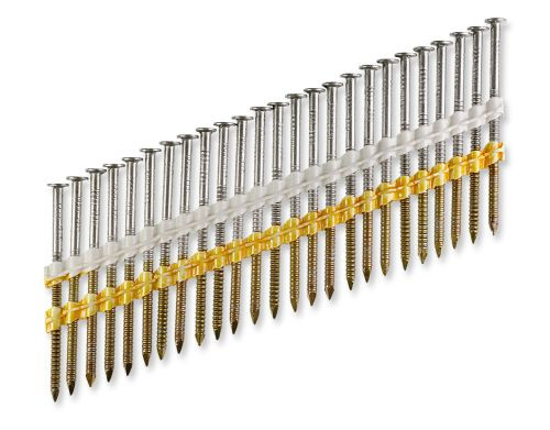 S11A300CNJ 20°-22° Plastic Strip, Full Round Head, Ring-Shank Nail (Box of 1000pcs)