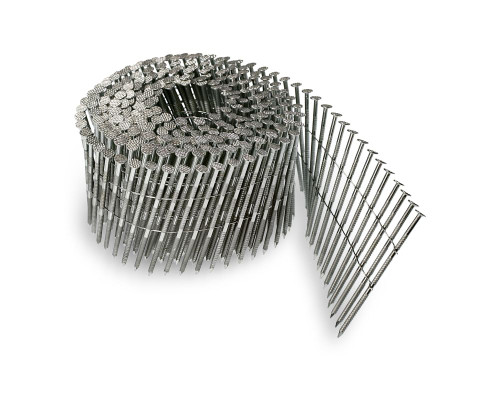 T13A125SNJ 15° Wire Coil, Full Round Head, Ring-Shank Siding Nail (1800pc Carton)