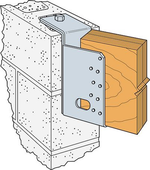 MBHAR5.50/16 Concrete and Masonry Top-Flange Hanger Right