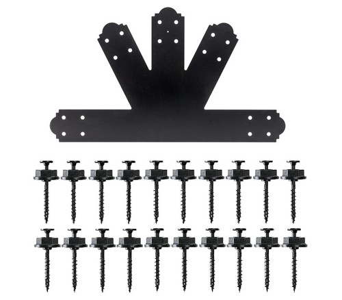 APGP812 Decorative Gable Plate w/ Fasteners