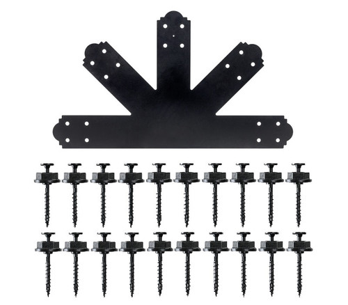 APGP612 Decorative Gable Plate w/ Fasteners