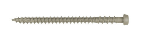 DCU2GRR350 Deck-Drive DCU Composite Screws, 6-lobe Drive (350pc Pack) Gray