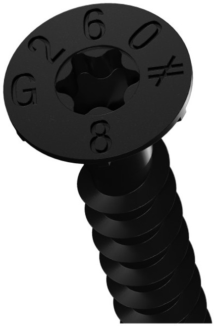 SDCF8X260-R50 SDCF TIMBER-CF Screw (Box of 50pcs)