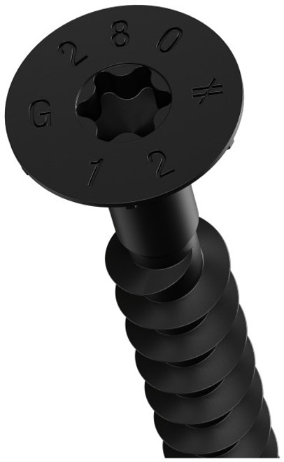 SDCF12X280-R25 SDCF TIMBER-CF Screw (Box of 25pcs)