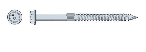 SDS25212SS-RP5 Heavy-Duty Connector Screw (Pack of 5pcs)
