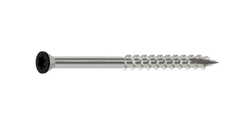 S07225FTPBK Trim-Head Screw, 6-Lobe Drive (350pc Pack) Black