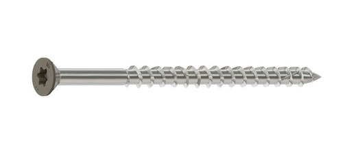 S10300WPBGR Deck-Drive DWP Wood SS Screw, Flat Head (Carton of 1750pcs) Gray
