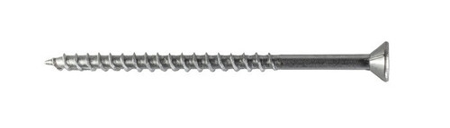 T12400WP-RP5 Deck-Drive DWP WOOD SS Screw, Flat Head (5pc Pack)