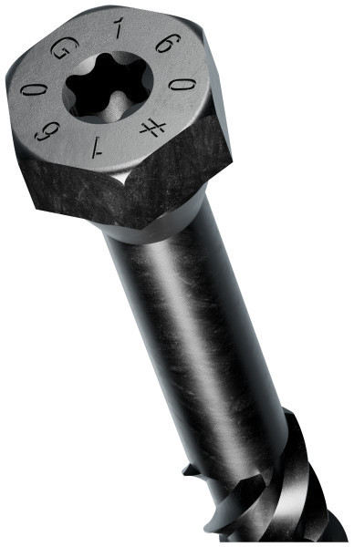 SDHR12X160-R25 COMBO-HEAD Screw - Black (Box of 25pcs)