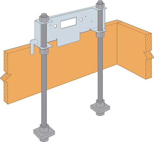 SWH-RT12 Strong-Wall High-Strength Shearwall Anchor Bolt Template (Reversible)