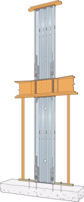 SSWH24X10-STK Strong-Wall High-Strength Steel Shearwall: Two-Story Stacked Wall