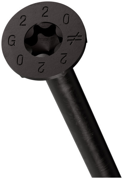 SDCP8X220-R50 SDCP TIMBER-CP Screw (Black E-Coat) (Box of 50pcs)