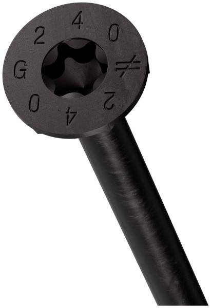 SDCP8X240 SDCP TIMBER-CP Screw (Black E-Coat) (Carton of 250pcs)