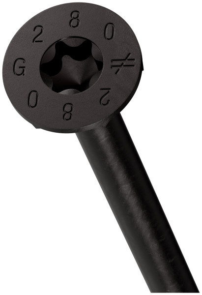 SDCP8X280 SDCP TIMBER-CP Screw (Black E-Coat) (Carton of 250pcs)