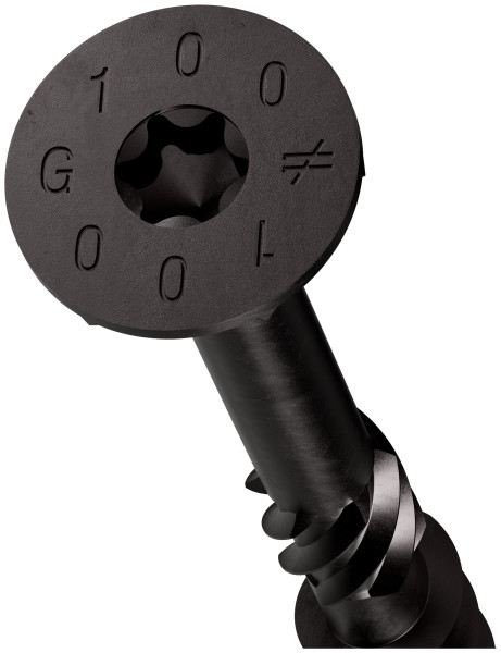 SDCP10X100 SDCP TIMBER-CP Screw (Black E-Coat) (Carton of 250pcs)