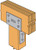 CC5 1/4-6HDG Column Cap