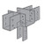 CCC68 Cross Column Cap