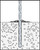 CD25300CMG Countersunk Head Crimp Anchor (Pack of 100pcs)