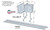 ECCLRQMD4.62G-KT End Column Cap, L-Shaped for GFCMU and Concrete Piers