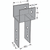 ECC66HDG End Column Cap