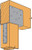 ECCQ46-SDS2.5HDG End Column Cap, Quick-Install
