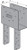 ECCQ66SDS2.5ROT End Column Cap, Quick-Install (Rotated Straps 90)
