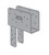 ECCQ96SDS2.5ROT End Column Cap, Quick-Install (Rotated Straps 90)