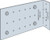 FC82-5/118-R25 Bypass Framing Fixed-Clip Connector (Pack of 25pcs)