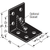 HL49PC Heavy L-Shaped Angle