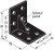 HL46GPC Heavy L-Shaped Angle w/ Gusset