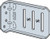 SCB45.5-KT Bypass Framing Slide-Clip Connector Kit (Pack of 25pcs)