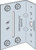 SCS32-5/97-KT25 Seismic Bypass Framing Connector (Pack of 25pcs)