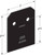 APVB66DSP Decorative Post Base Side Plate (Box of 2pcs)