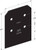 APVB88DSP Decorative Post Base Side Plate (Box of 2pcs)