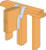 DGHT2.37/18 Top-Flange Fire Wall Hanger