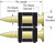 GDPS-50KT Steel Pin Kit (Pack of 1000pcs)