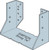 HUC66SS Heavy Concealed-Flange Face-Mount Joist Hanger
