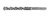MDPL05006-R25 SDS-plus Drill Bit - 2-Cutter Head 1/2X6-1/4 (25/PAK)