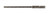 MDPL02506S SDS-plus Drill Bit - Solid-Tip Carbide 1/4 X 6-1/4
