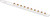 P25SL5 .25 Caliber Plastic 10-Shot Strip Load Red (L5) (Pack of 100pcs)